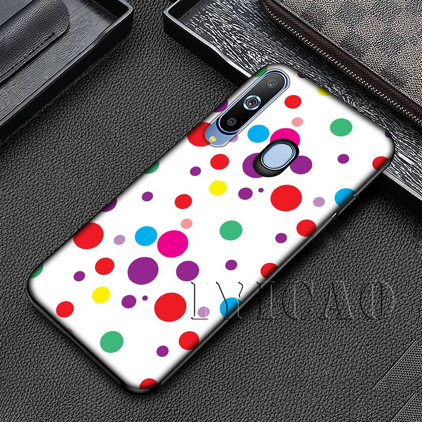 IYICAO розовый горошек ведущий Мягкий силиконовый чехол для Samsung Galaxy A70 A60 A50 A40 A30 A20 A10