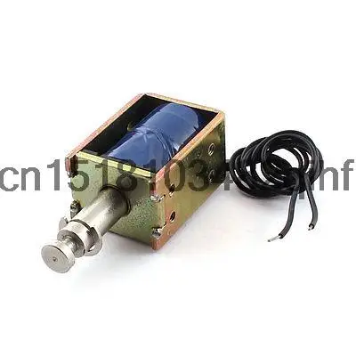 

DC 24V 10mm 500g Pull Type Linear Motion Solenoid Electromagnet