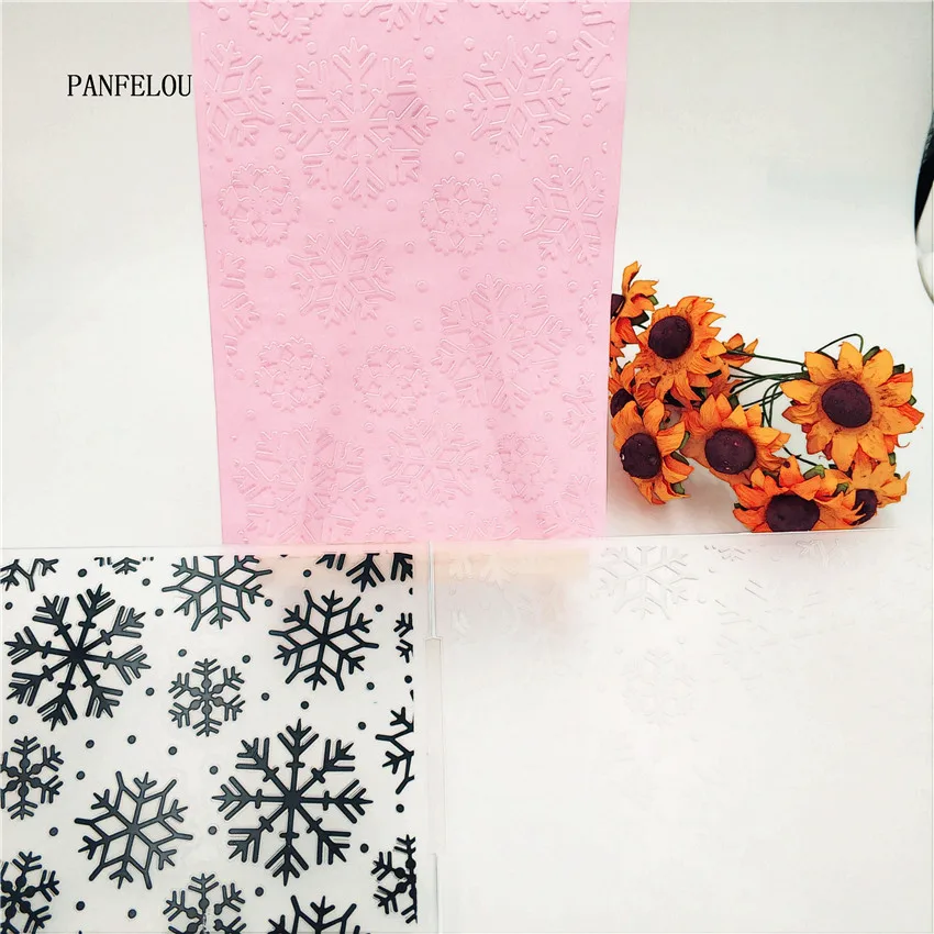 Красочный снежный фотоальбом PANFELOU для скрапбукинга DIY шаблон помадка торт