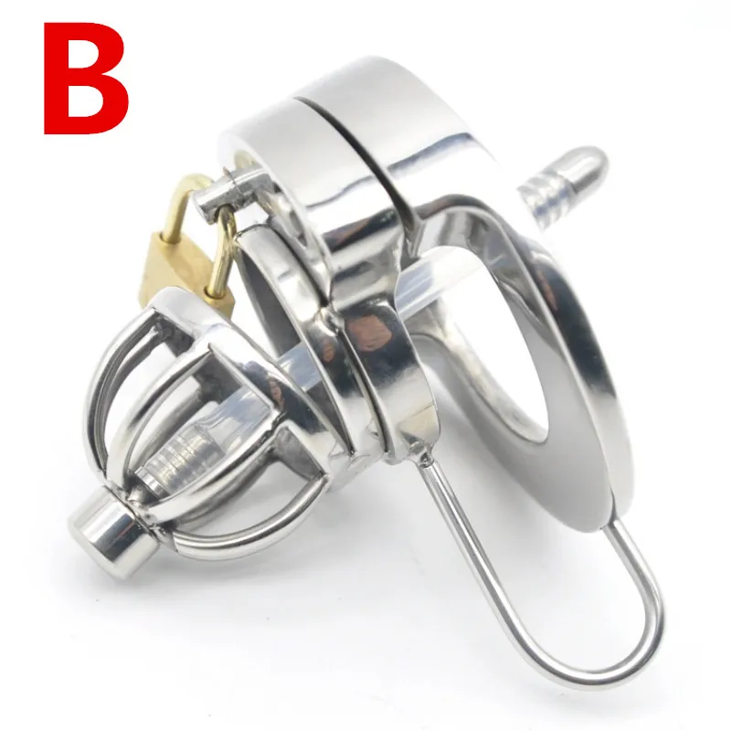 316L Stainless Steel Chastity Cage with Dilator Urethral Sounds New Penis Cock Ring Dick Sleeve Sex Toys for Man G211 | Красота и
