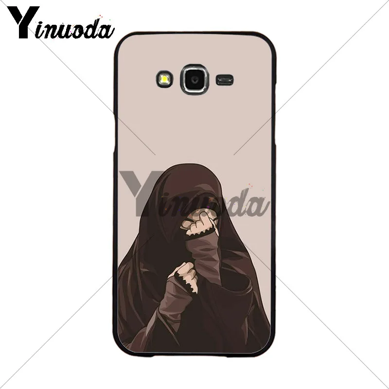 Роскошный чехол для мобильного телефона Yinuoda Musulman Islamique Gril Yeux Arabe Hijab Fille Samsung 2015J1 J5