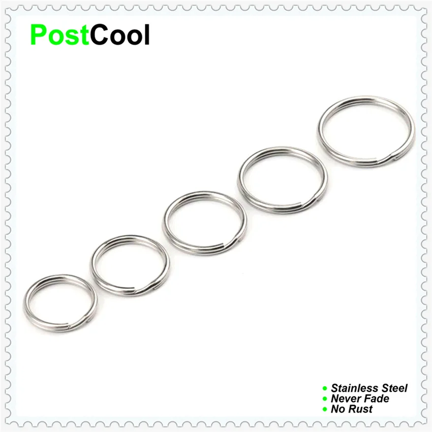 1x10mm1x12mm1x13mm1x15mm1x18mm1x20mm 6 вариантов небольших разъемов/брелоков/колец для