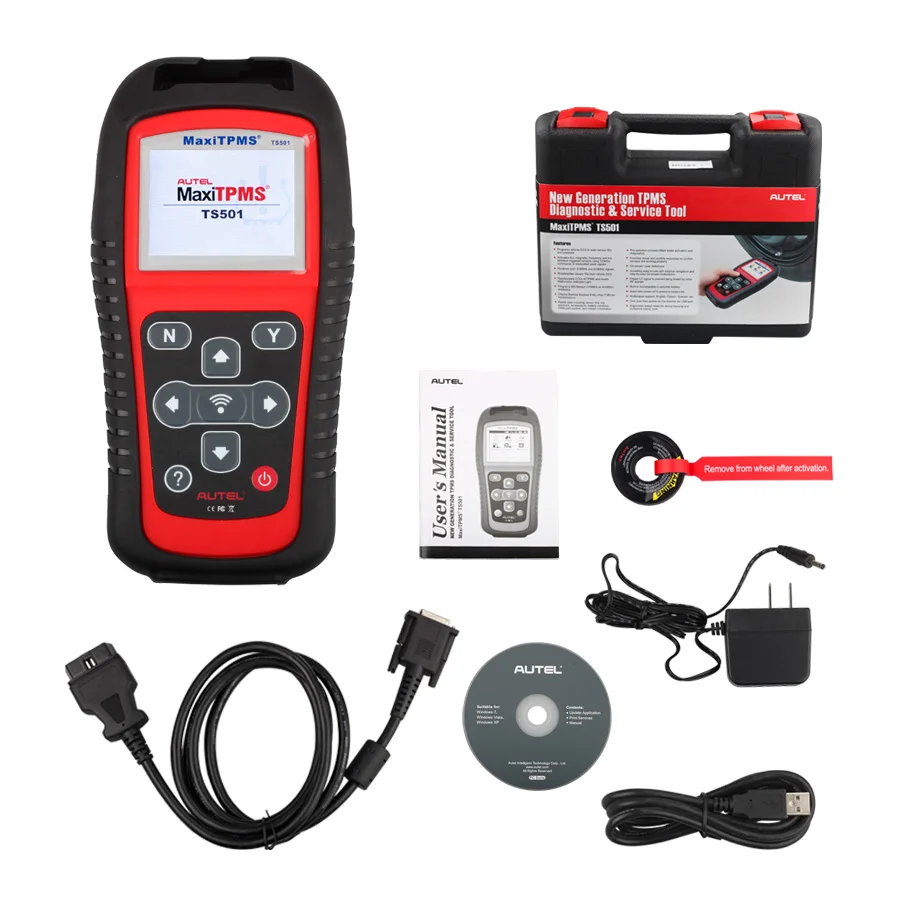 Autel MaxiSys MS906BT OBD2 автомобиля диагностический инструмент и MaxiTPMS TS501 диагностики OBDII
