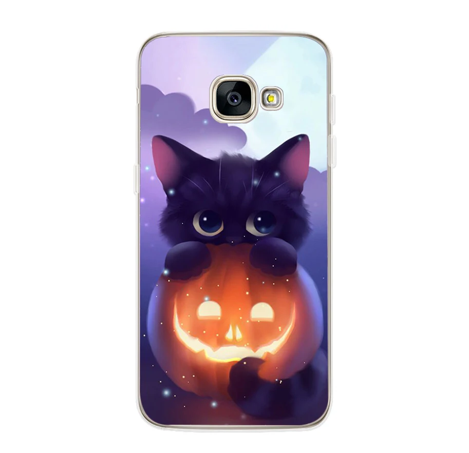 Ciciber для samsung Galaxy A5 A3 A7 A6S A8 плюс A8 A9 PRO Чехол Мягкий ТПУ милые Чехлы для телефона с изображением котенка, одежда Fundas Coque