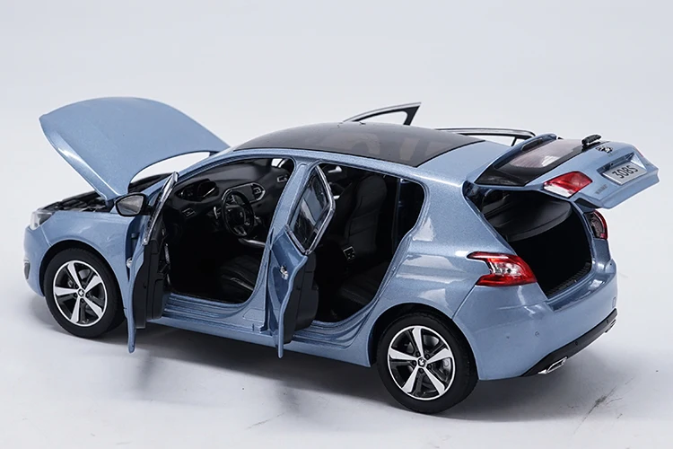 1:18 peugeot 308S хэтчбек литая металлическая модель автомобиля оригинальная игрушка для детей подарки на день рождения коллекция игрушек