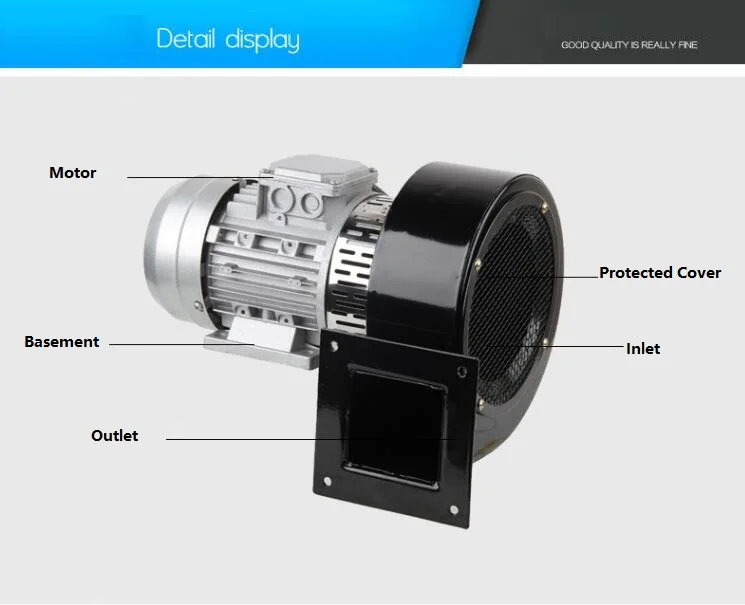 Центробежный вентилятор 220 В однофазный кВт малошумный многолопастной |