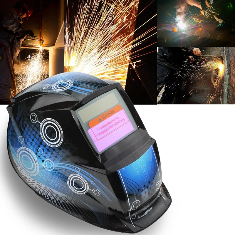 2018 Pro Солнечная Сварочная маска Авто-затемнение сварочный шлем шаблон Квадратный