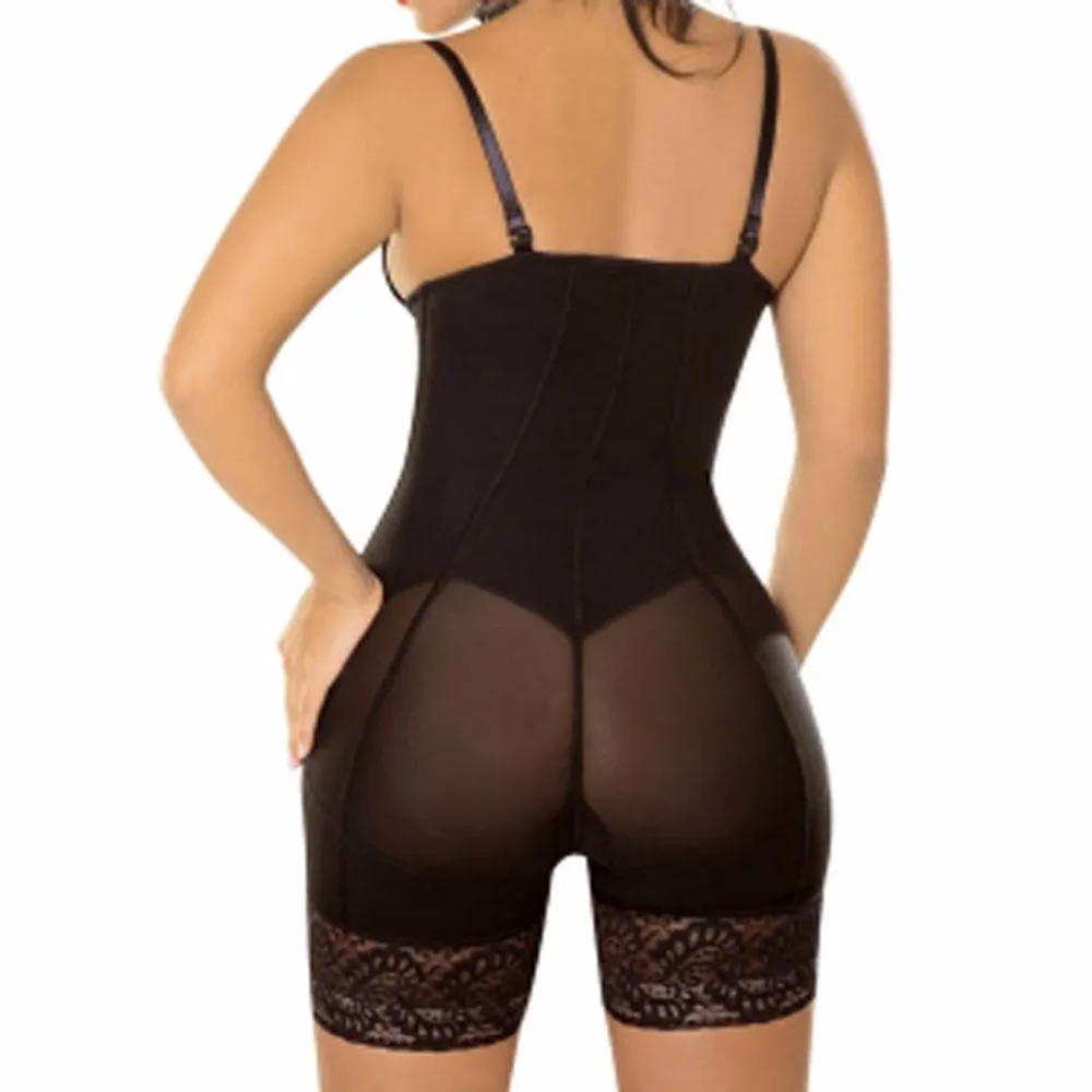 Для женщин Full Body Shaper Белье для утяжки живота корсет с застежкой молнией здания