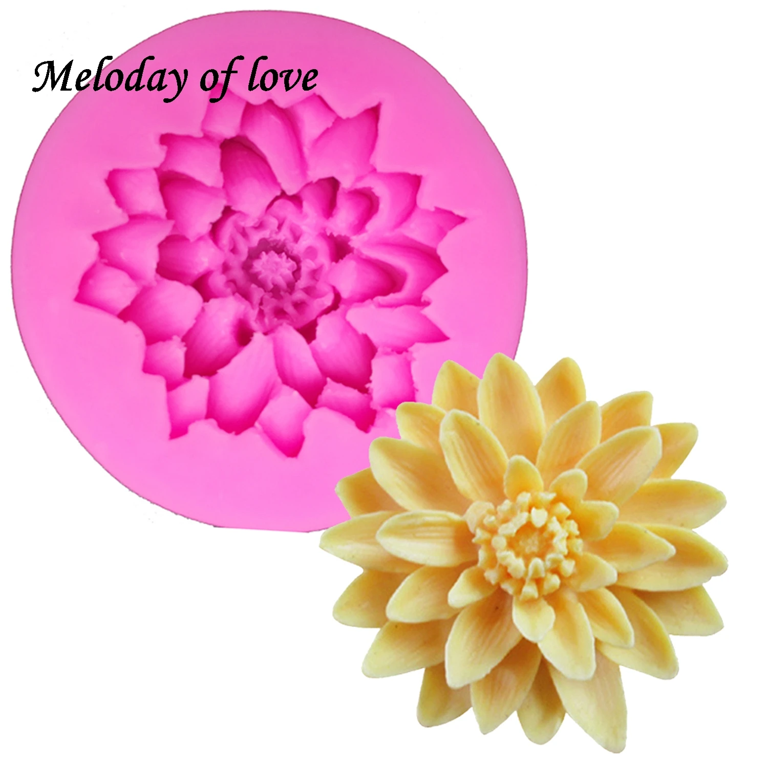 

Силиконовые формы для торта Lotus chrysanthemum T0158