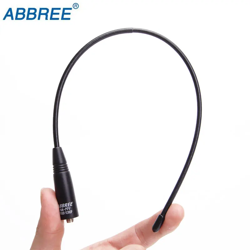

Abbree NA-771 Двухдиапазонная рация антенна VHF/УВЧ SMA-Female NA 771 для ручной Baofeng UV-5R BF-888S Walkie Talkie