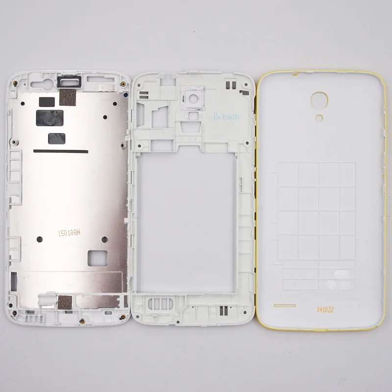 BaanSam Новая передняя рамка двойная карта средняя батарея задняя крышка для Alcatel