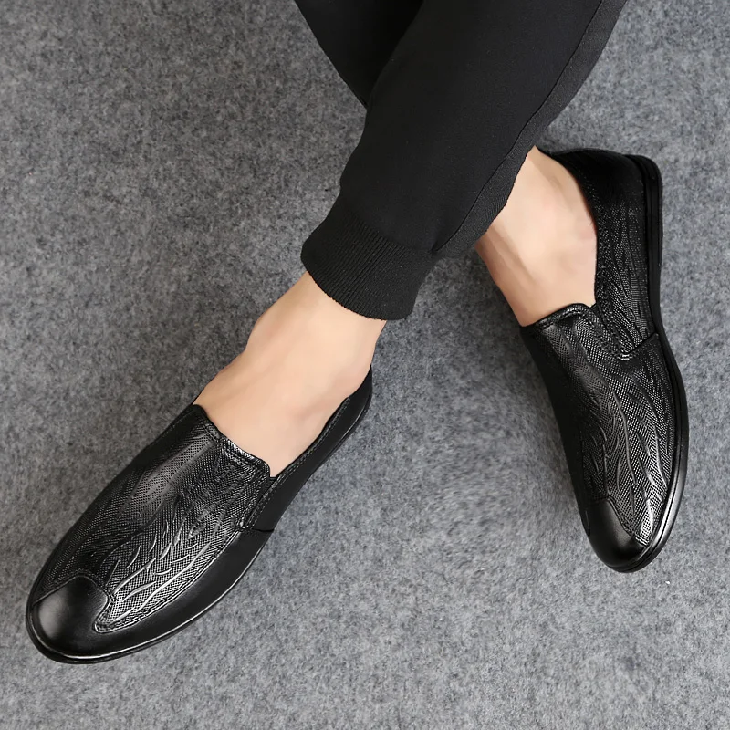 Лоферы NORTHMARCH мужские из натуральной кожи удобные дышащие повседневная обувь для