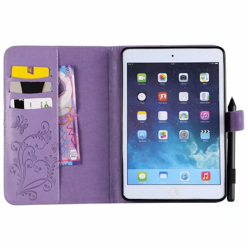 Чехол в стиле ретро для IPad mini 1/2/3/4 7 9 дюйма ударопрочный умный чехол-подставка с