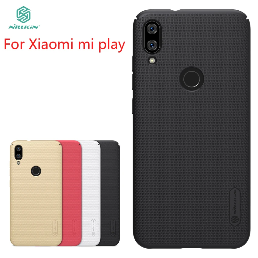

For Xiaomi mi play Case Cover NILLKIN Fitted Cases For Xiaomi mi play High Quality Super Frosted Shield For Xiaomi mi play