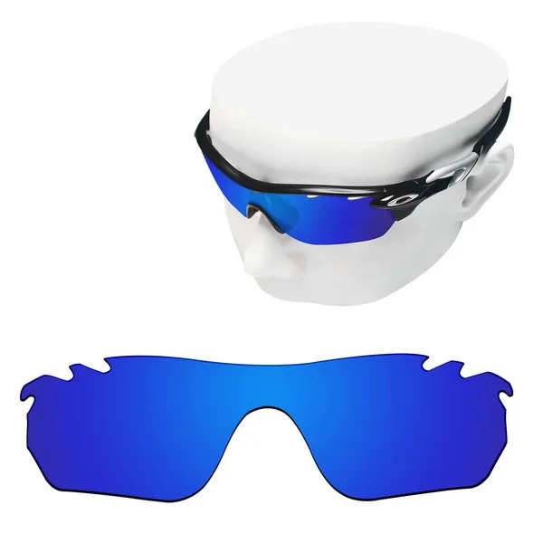 OOWLIT поляризованные Сменные линзы для-солнцезащитные очки Oakley Radarlock, края вентилируемый OO9183 солнцезащитные очки - Цвет линз: Deep Blue