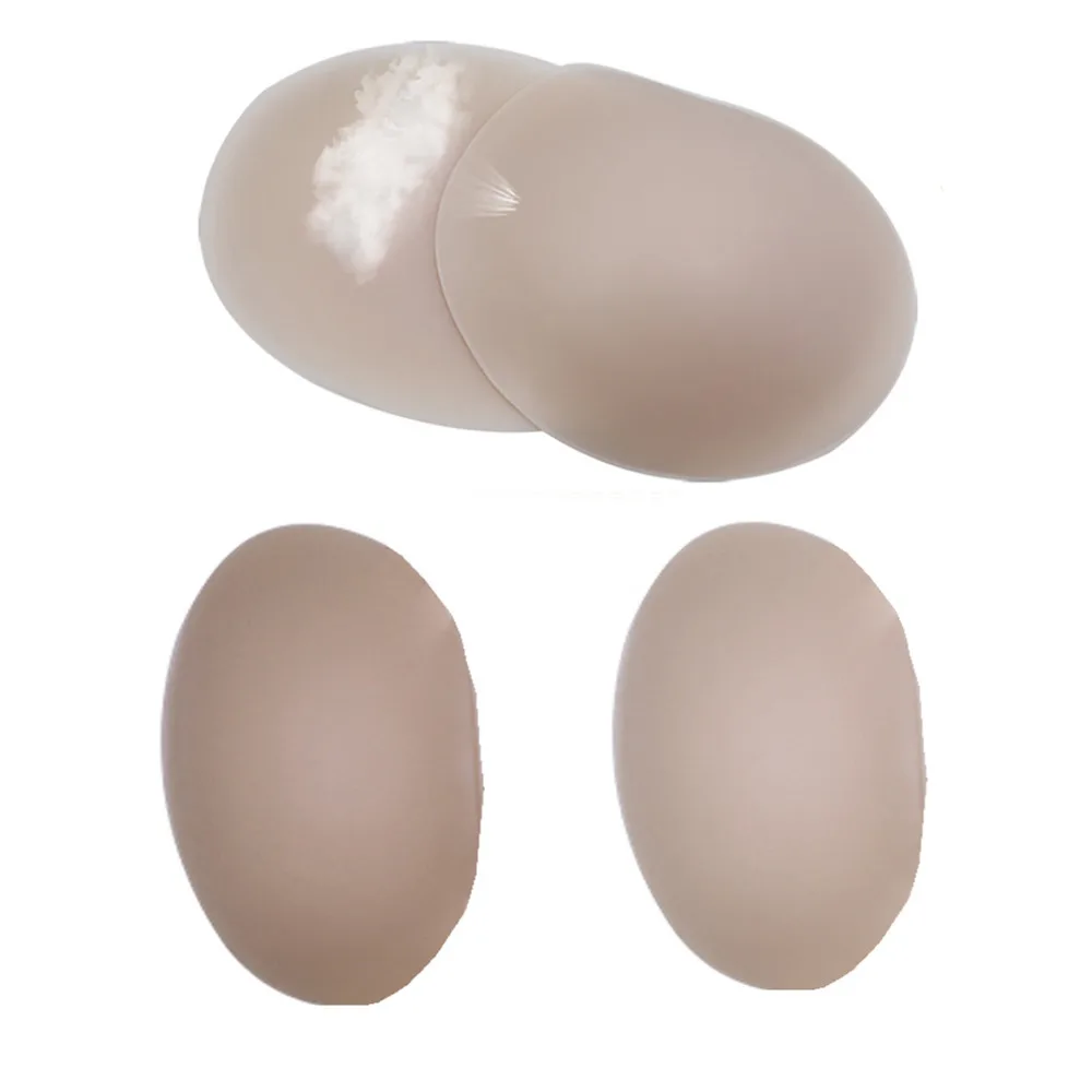 Накладки для ягодиц без пленка силиконовая 100% медицинского силикона и после