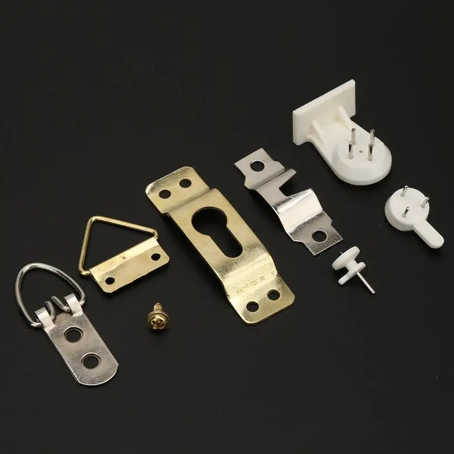 63 шт. крючки для картин без отметок настенная вешалка крючок винт костюм