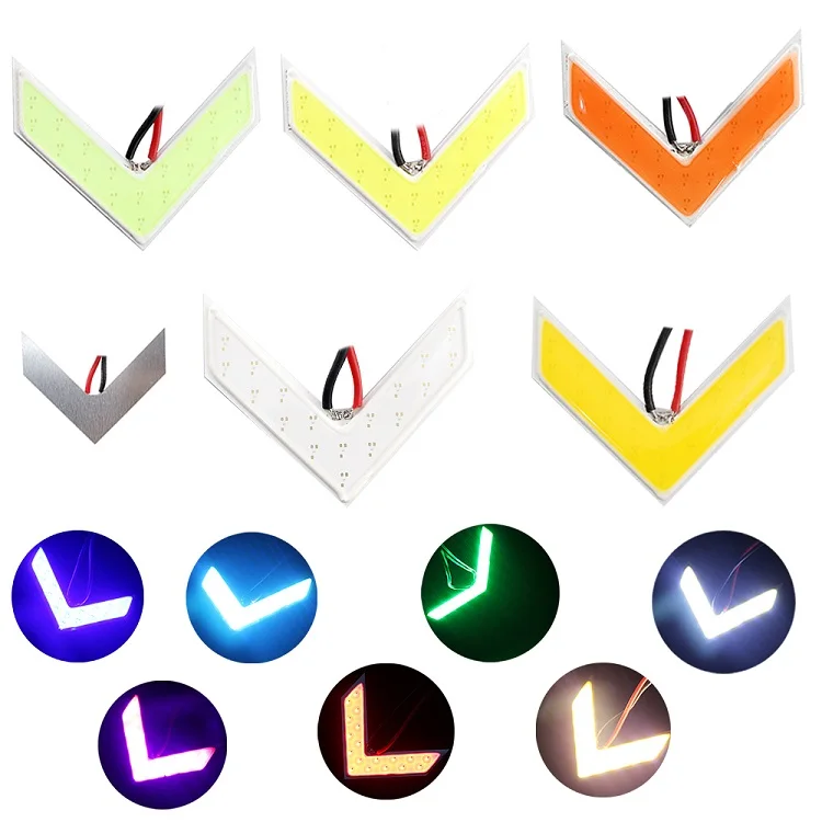 2 шт. Светодиодная панель для зеркала заднего вида 18 SMD|cob led|car stylingturn signal light |