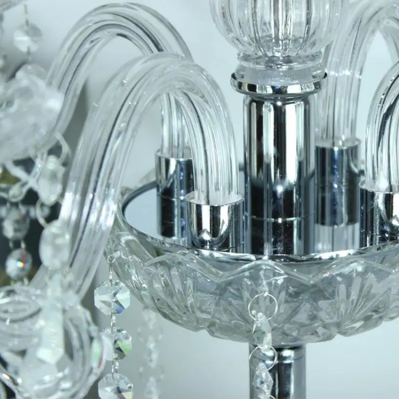 Современные светодиодные свечи торшер для гостиной свадьбы хрустальный