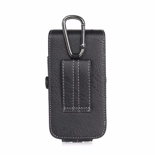 Универсальный Спорт Открытый Флип PU Кожаный Пояс Пряжка Клип Кобура Футляры Для