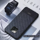 Чехол Mofi для Huawei Mate 20 Pro, чехол для Huawei Mate 20, чехол с тканевой тканью для темного бизнеса Mate 20 Pro для Huawei Mate 20 Pro