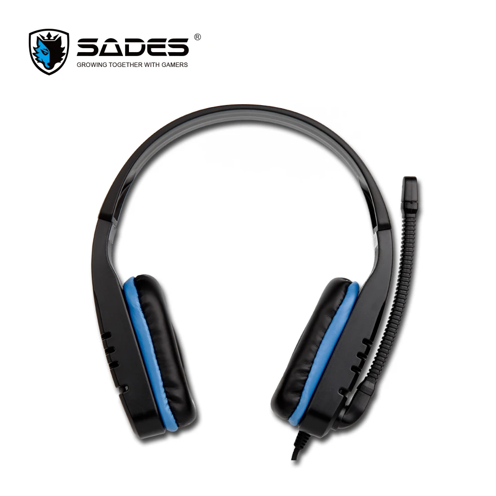 SADES Chopper стерео глубокий бас Sound Gaming Headset наушники 3 5 мм легкий | Электроника