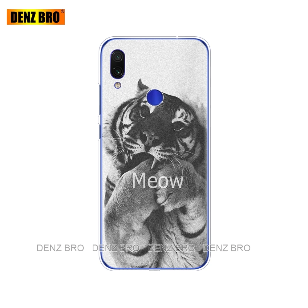 34624 Чехол-бампер для Xiaomi Redmi Note 7 pro, силиконовый мягкий ТПУ с рисунком, чехол для Xiaomi Redmi Note 7, 6,3 дюймов, Fundas Redmi Note7 - Цвет: 34624