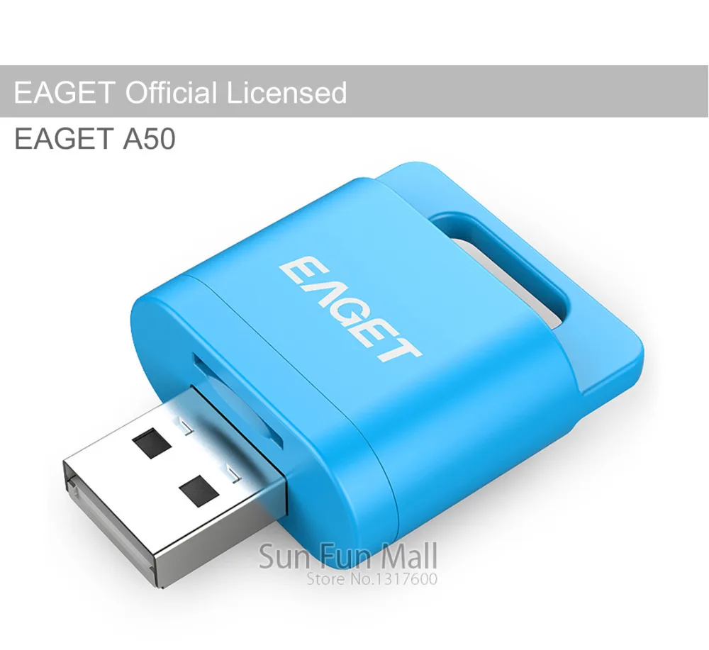 Eaget A50 WiFi беспроводной считыватель карт для микро sdhc / память TF карты