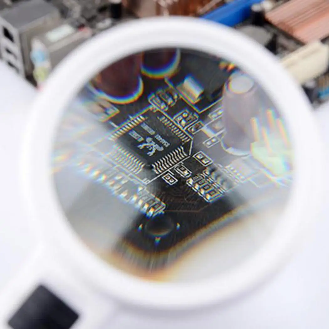 Для чтения для пожилых людей ручная Лупа оценка ювелирных изделий 30X с