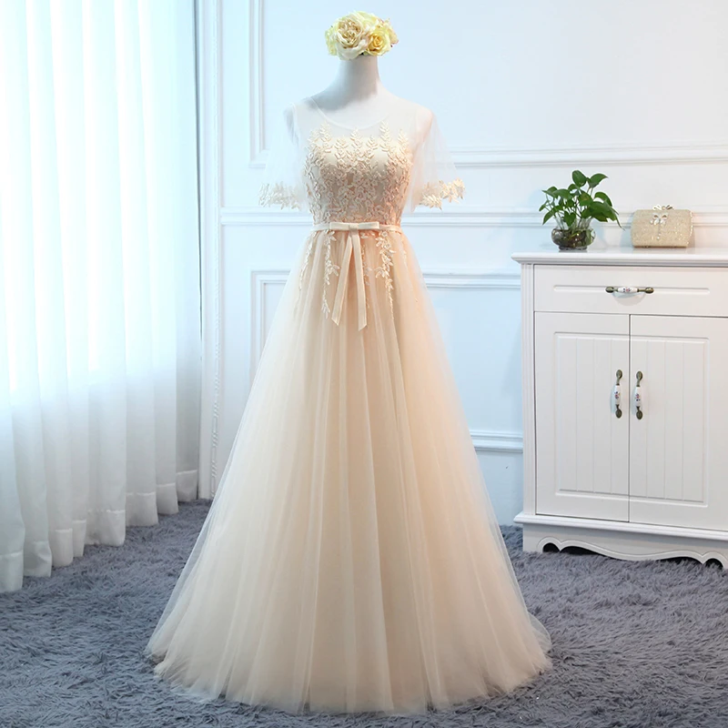 Robe De Soriee новые лиловое платье подружки невесты фиолетового цвета для девочек с