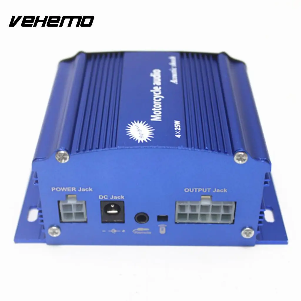 

Vehemo Motorcycle Audio Speakers Anti Theft Motorcycle Audio Radio MP3 Player