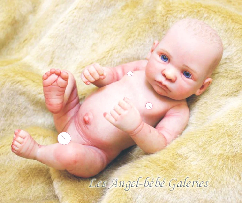 26 см Настоящее сенсорный полный силикона Reborn Baby Doll игрушки реалистичные lol