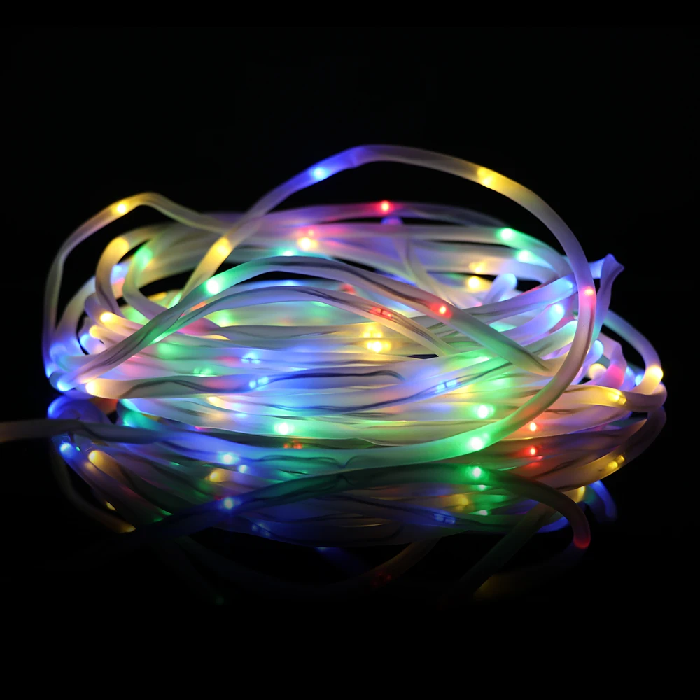 Гисветильник лянда с регулируемой яркостью IP65 шнурок для украшения сада дома