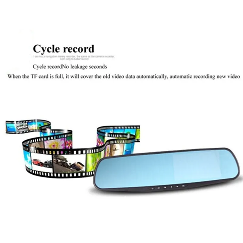 4 3 &quotАвтомобильный Full HD DVR Dashcam автомобильные аксессуары для кемпинга