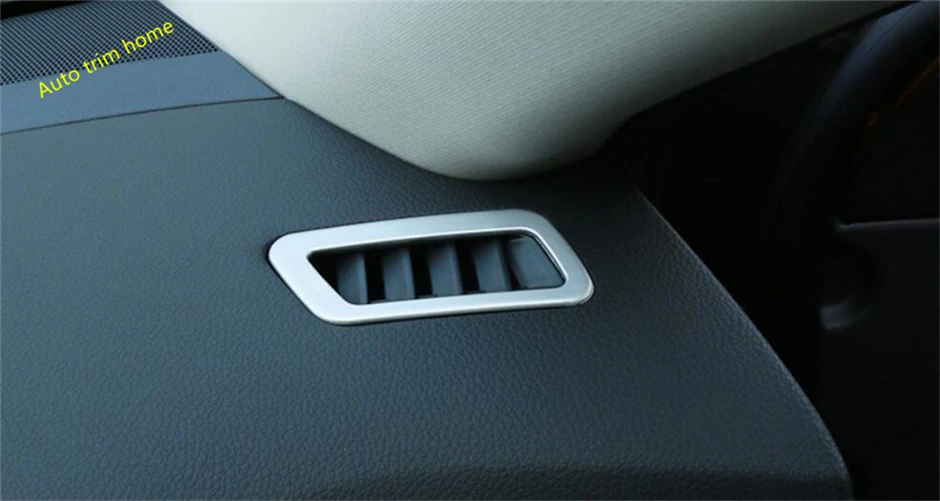 Lapetus Передний + задний Кондиционер AC Outlet Vent Cover Trim Подходит для Nissan X Trail T32 Rogue 2014 2015