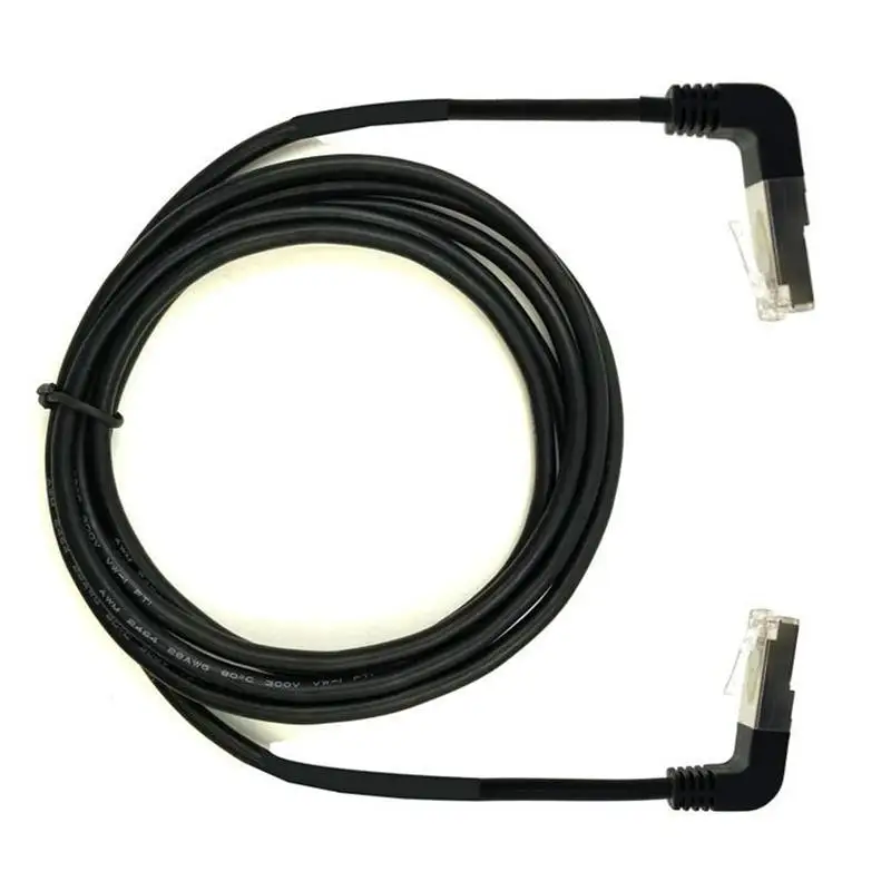 5 м Cat5 RJ45 вниз/вверх угол от мужчины к мужчине экранированный Ethernet Сетевой