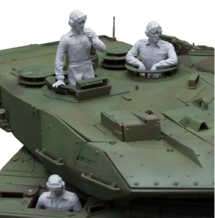 1/16 сборный Набор фигурок из смолы 3 сборных бака (без бака)|Наборы для сборки
