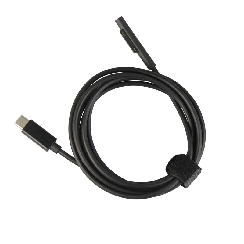 150 см Штекерный USB C Type Male to Microsoft Surface Por 3 4 5 6 7 удлинитель зарядного