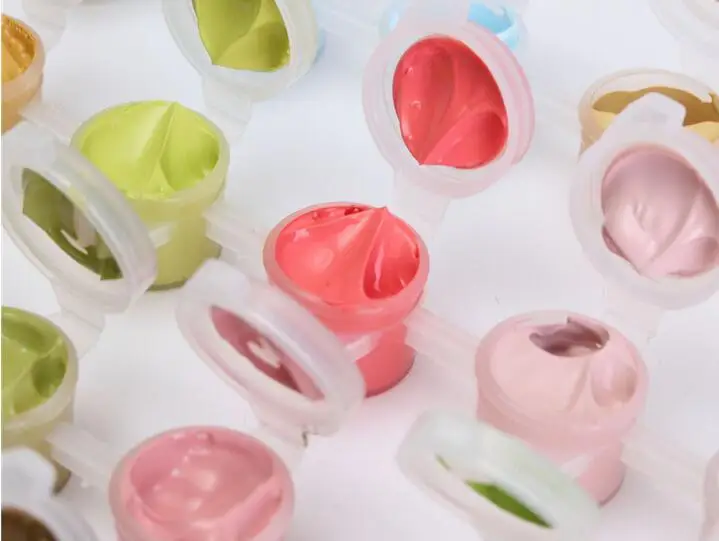 Цифровая картина маслом сделай сам без рамки декоративное настенное искусство