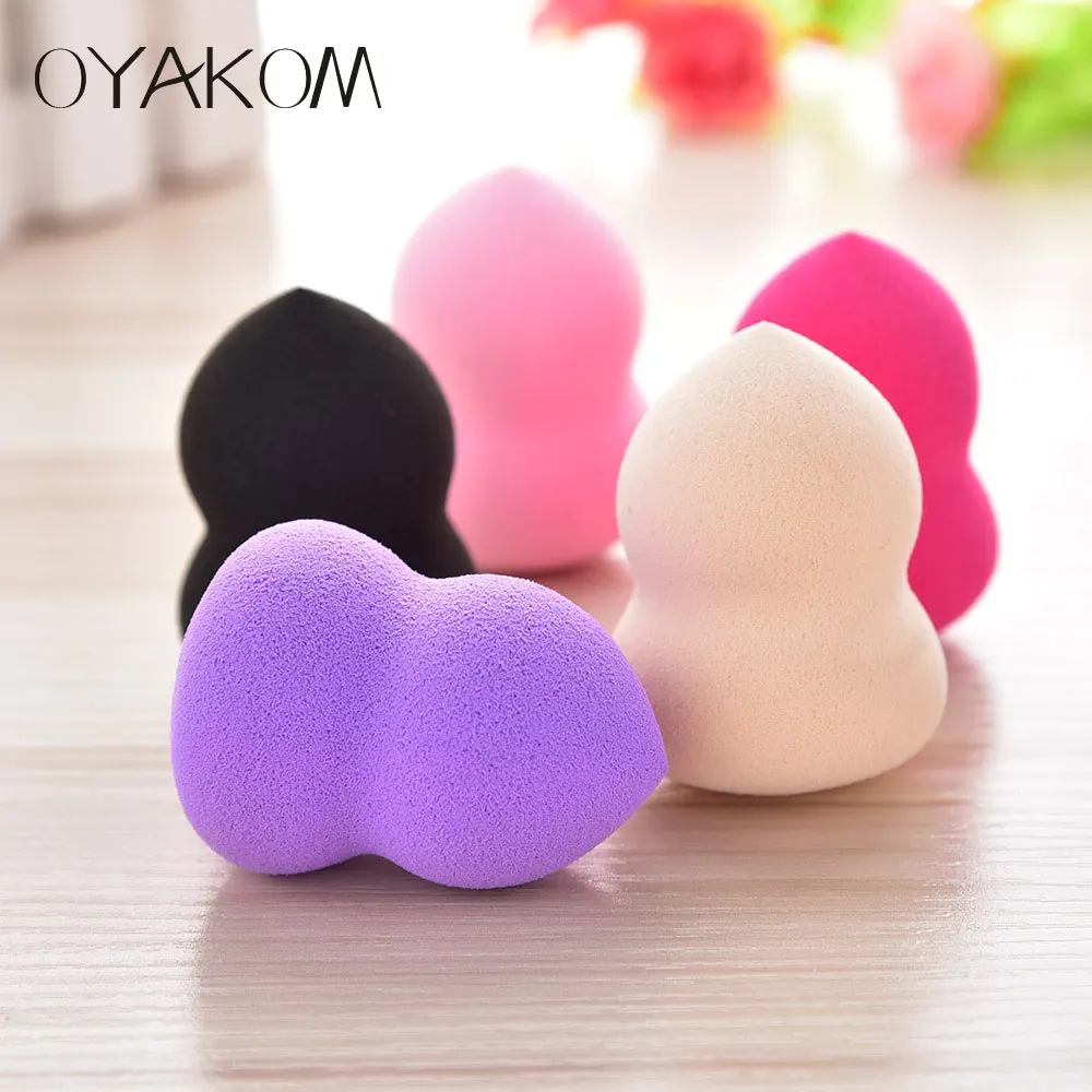 OYAKOM 5 шт. профессиональный косметический спонж макияж основа Косметическая пуховка форма Порошок Гладкий спонж для нанесения макияжа Инструменты для красоты