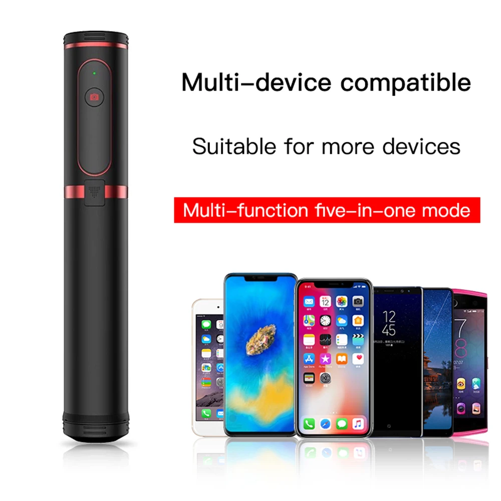 Селфи палка Travor 3 в 1 Bluetooth для Android и Iphone|Селфи-моноподы| |