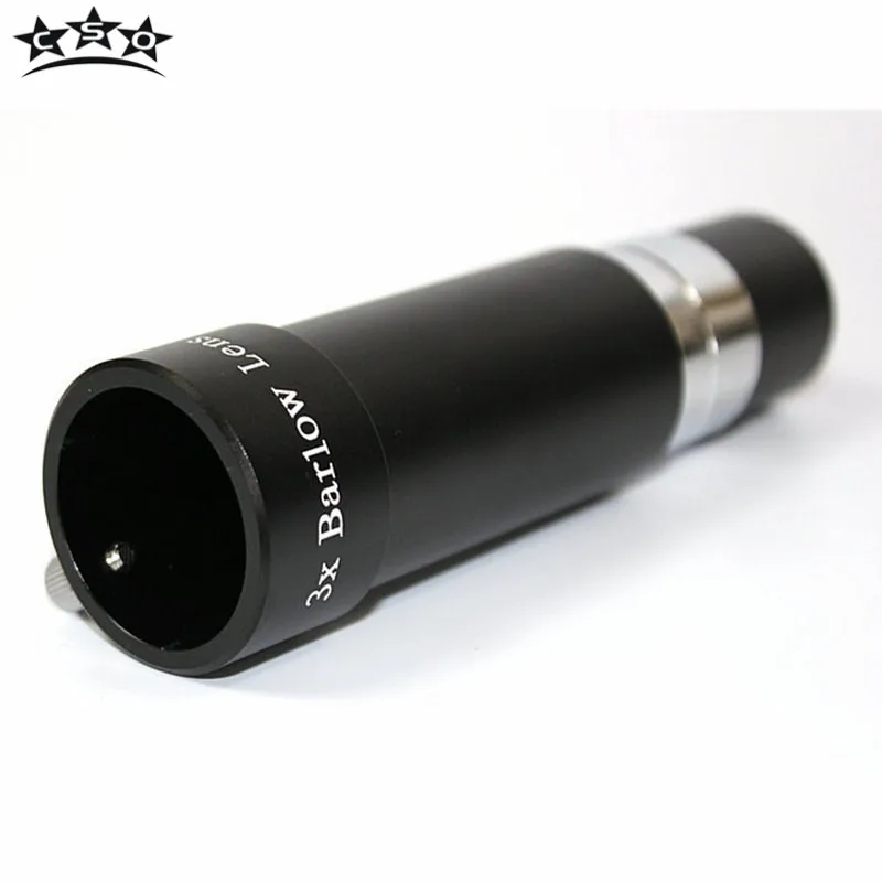 Линза Барлоу с 3 кратным увеличением линза интерфейсом 1 25 дюйма 31 7 мм зеленое