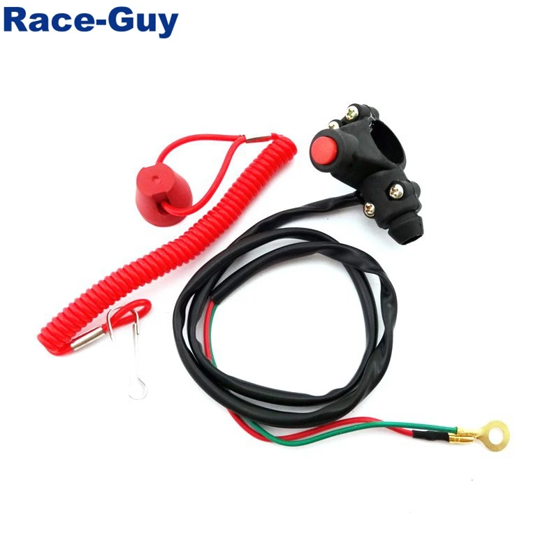 Kill Stop Tether открытый переключатель безопасности кнопка для 2 тактного карманного