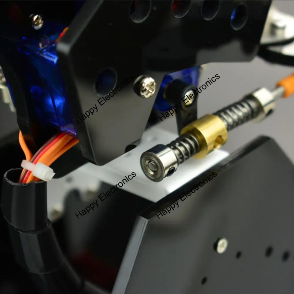 DFRobot Bionic робот рука правая, 4,8~ 6V 2A DC 500g сервопривод 2,4 Кг с микро сервоприводы и ручная основа совместимы с Arduino и т. Д