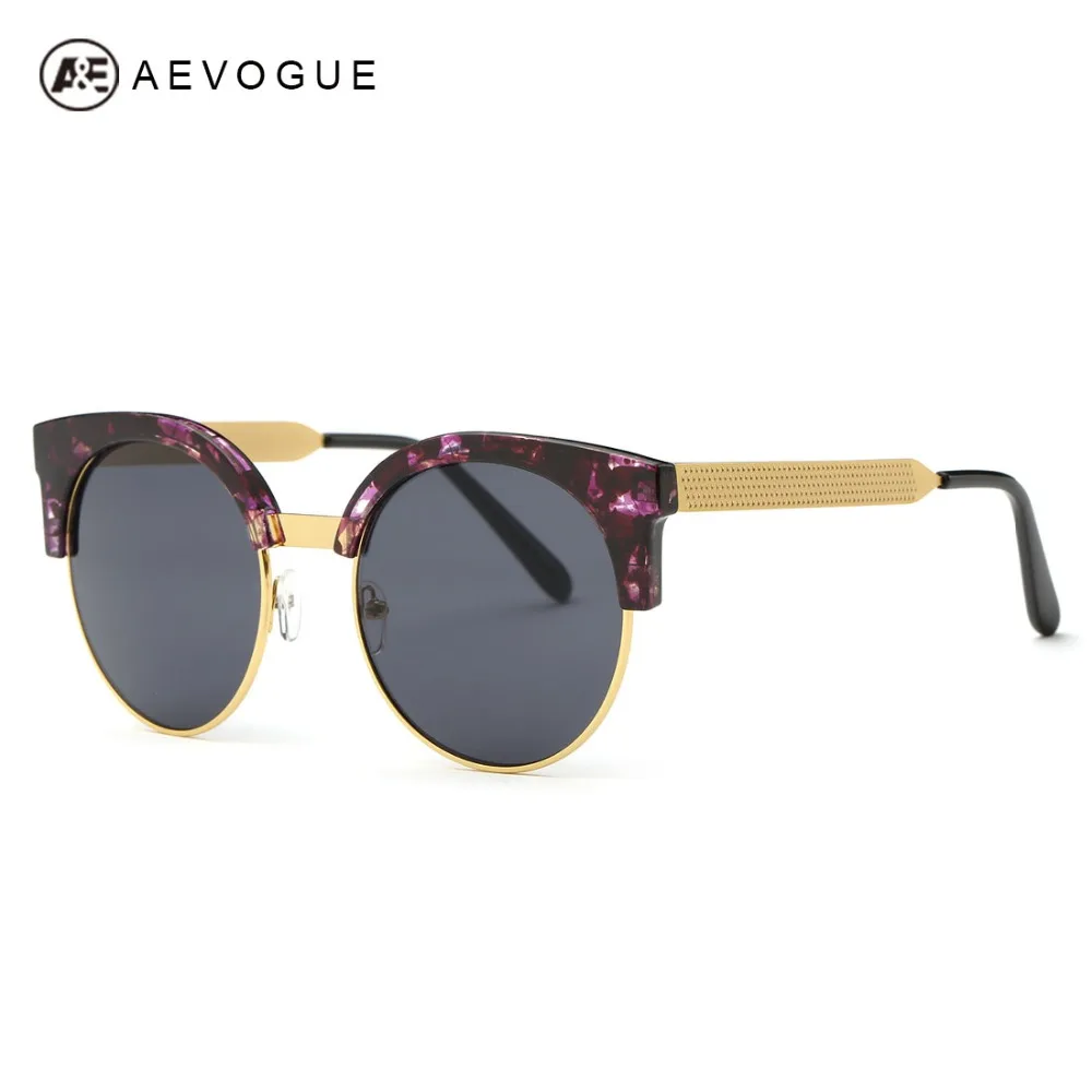 Солнцезащитные очки AEVOGUE AE0400 женские медные солнечные аксессуары кошачий глаз в