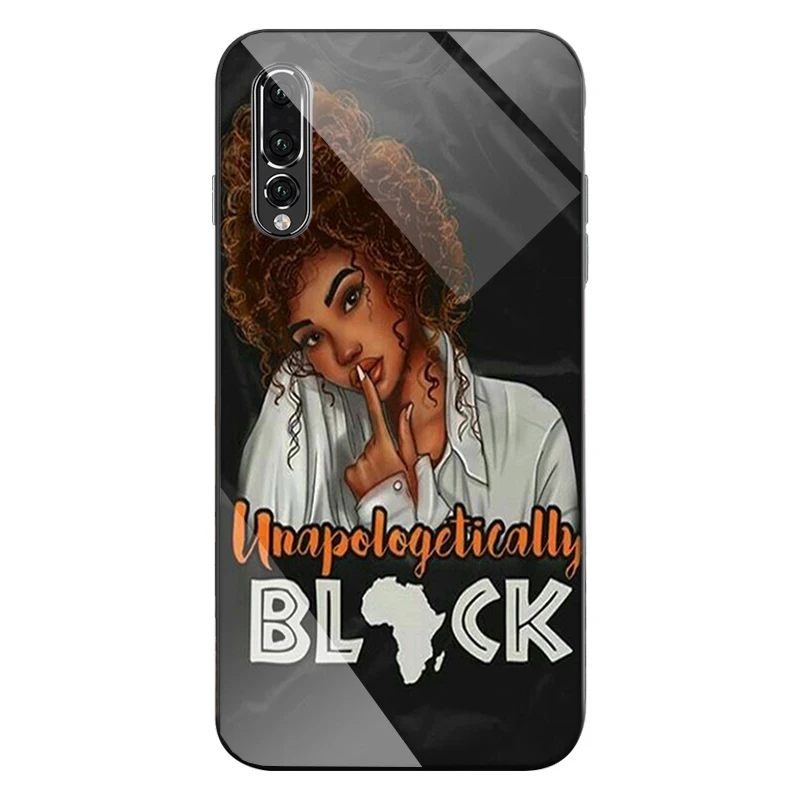 Luxury Cute interesting Phone Case For huawei p30lite mate20 pro P20 Clear glass Soft Back Cover Huawei nova3i 4 celular |