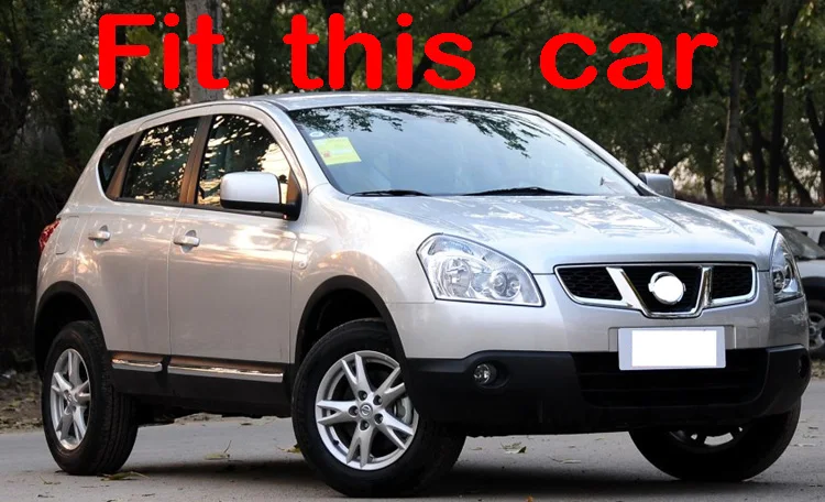 Для Nissan Qashqai J10 2008 2013 алюминиевая + холщовая задняя крышка для груза защитный экран