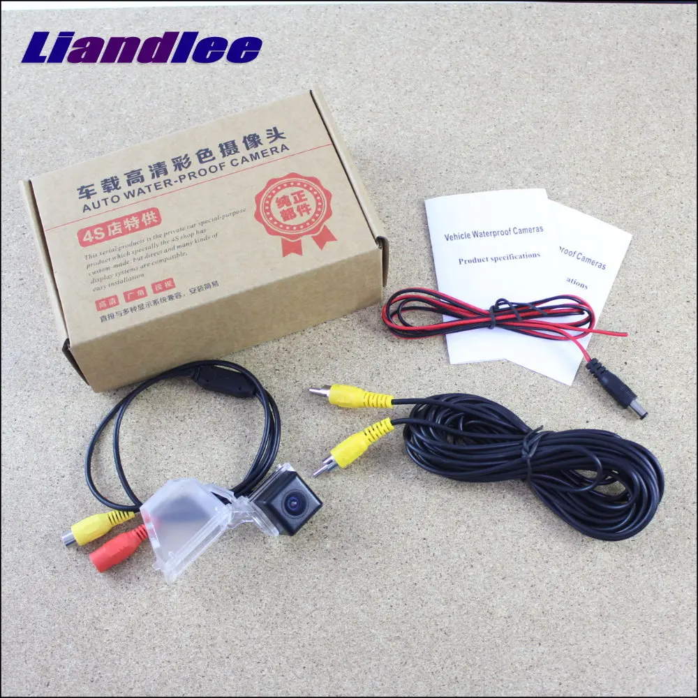 

Liandlee Car Parking Back Up Camera For Great Wall C50 2008-2011 License Plate Lamp Reverse Rear View Camera HD CCD