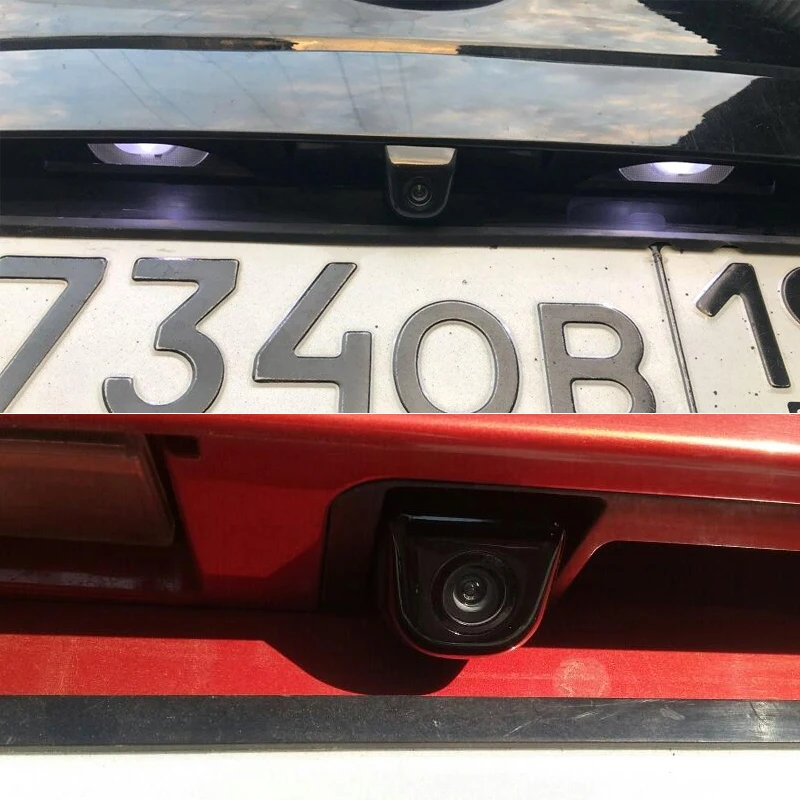 HD Автомобильная камера заднего вида на 170 градусов дублирующая для парковки