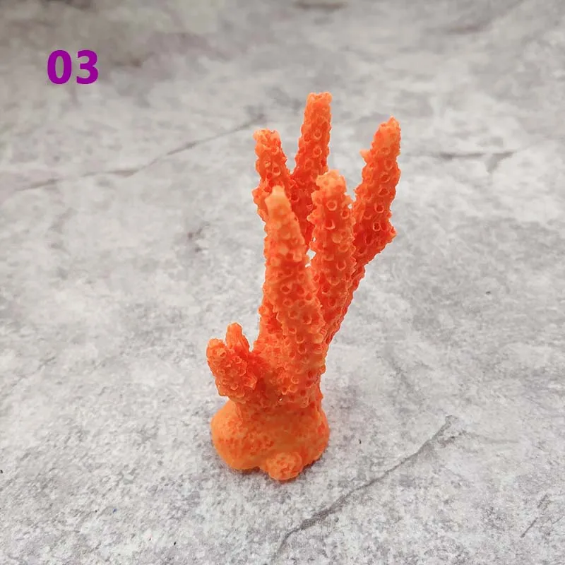 1 шт., украшение для аквариума, пейзаж, украшение для аквариума, искусственный Коралл, милый красочный коралл, украшение в виде водного растения